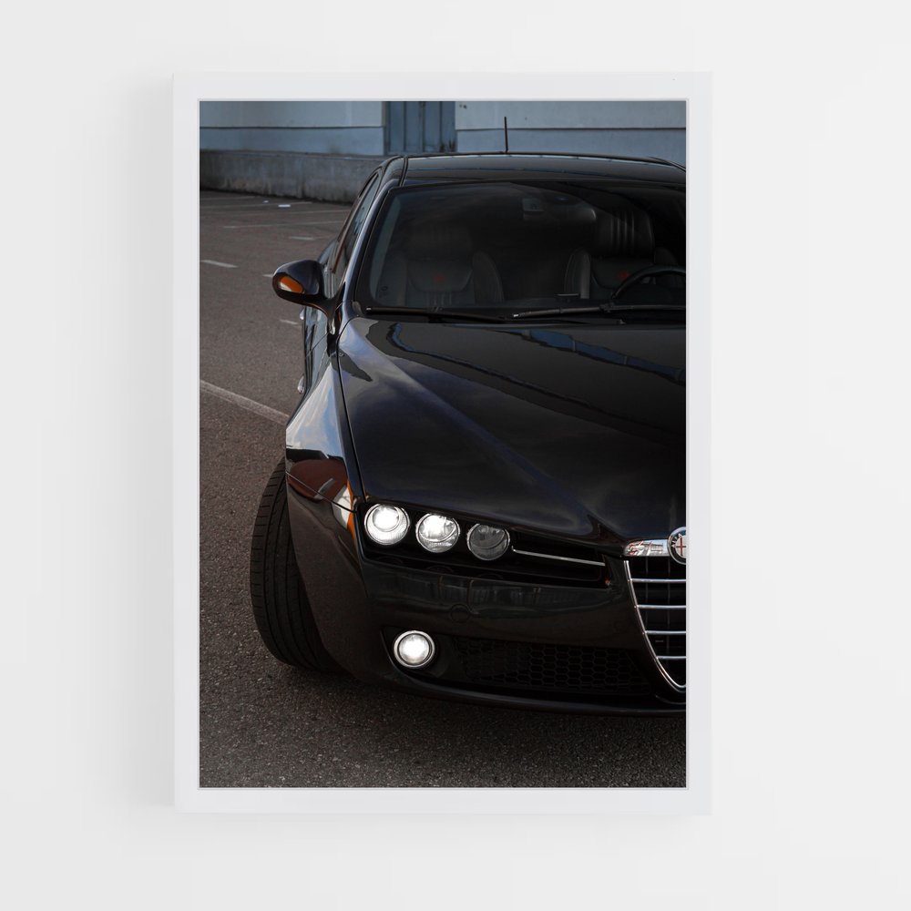 Poster regard automobile – affiche Alfa Romeo (vue 3)