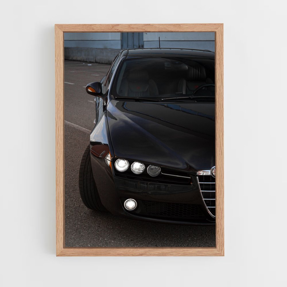 Poster regard automobile – affiche Alfa Romeo (vue 4)