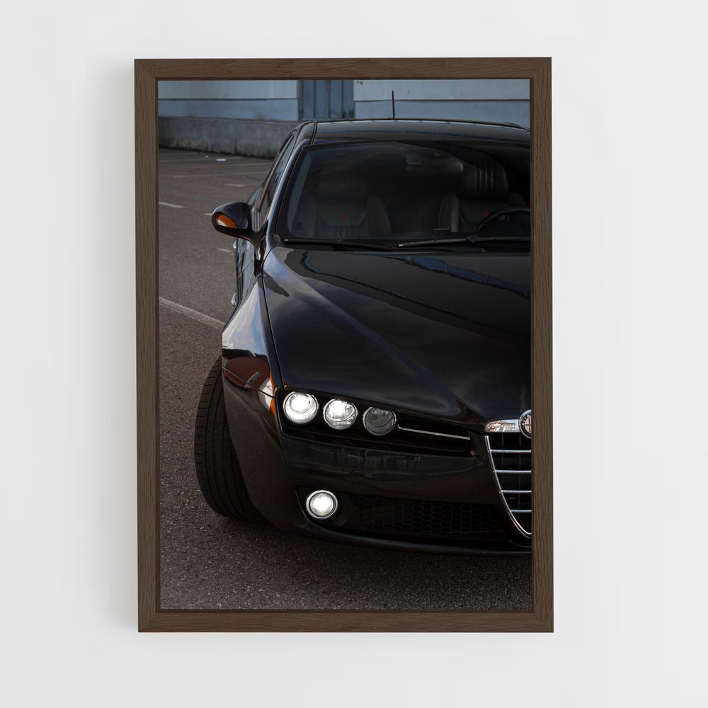 Poster regard automobile – affiche Alfa Romeo (vue 5)