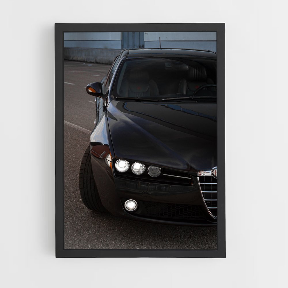 Poster regard automobile – affiche Alfa Romeo (vue 2)