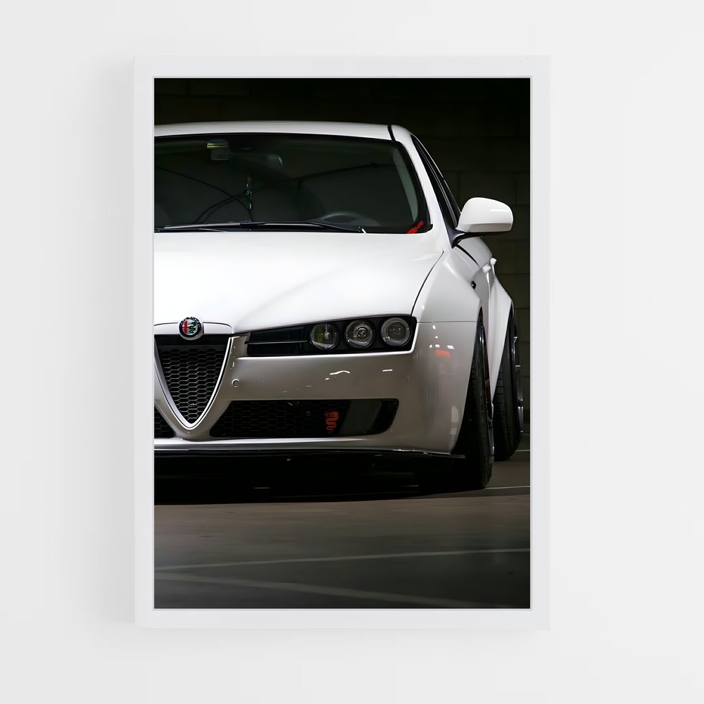 Poster Stationnement Épuré – affiche Alfa Romeo (vue 3)
