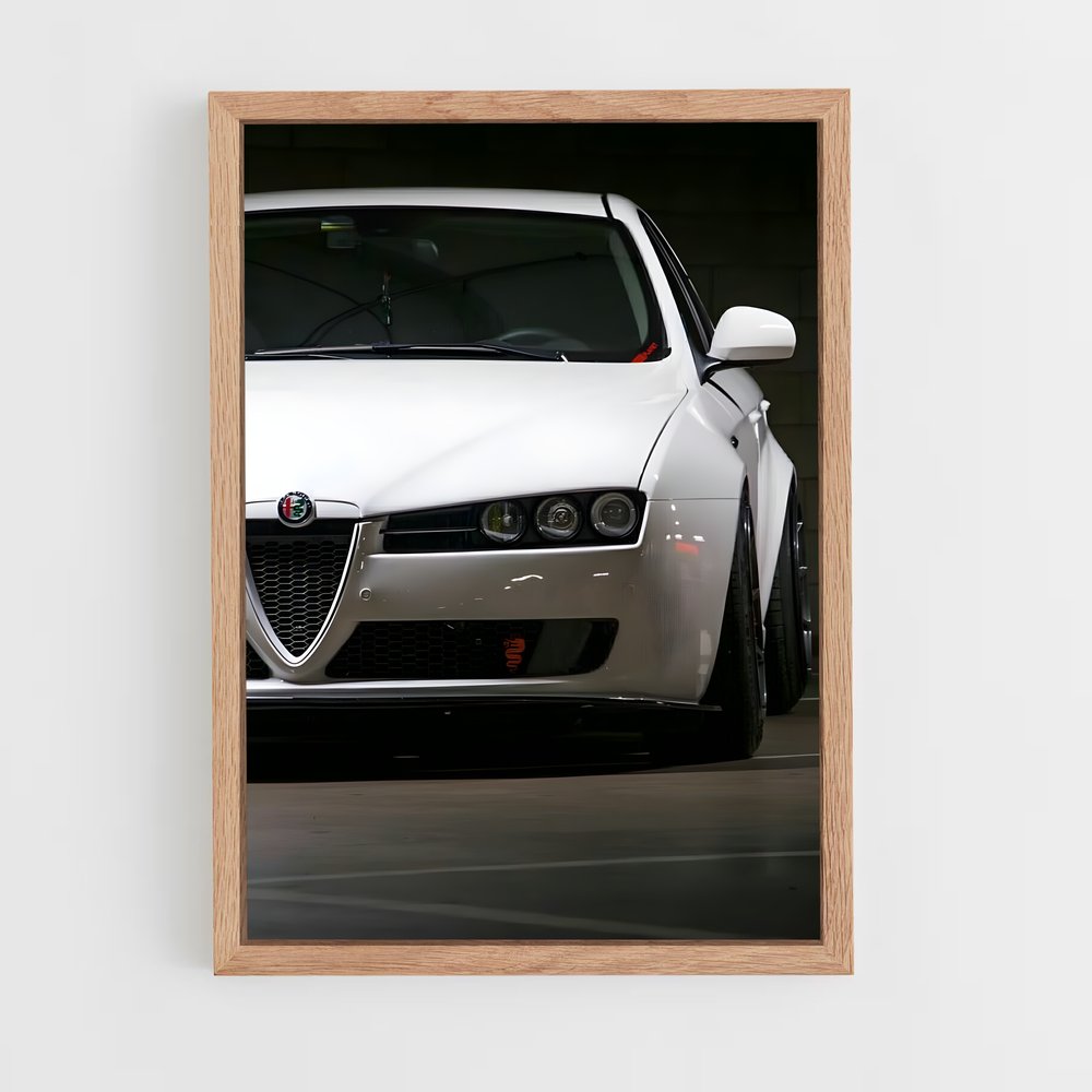 Poster Stationnement Épuré – affiche Alfa Romeo (vue 4)