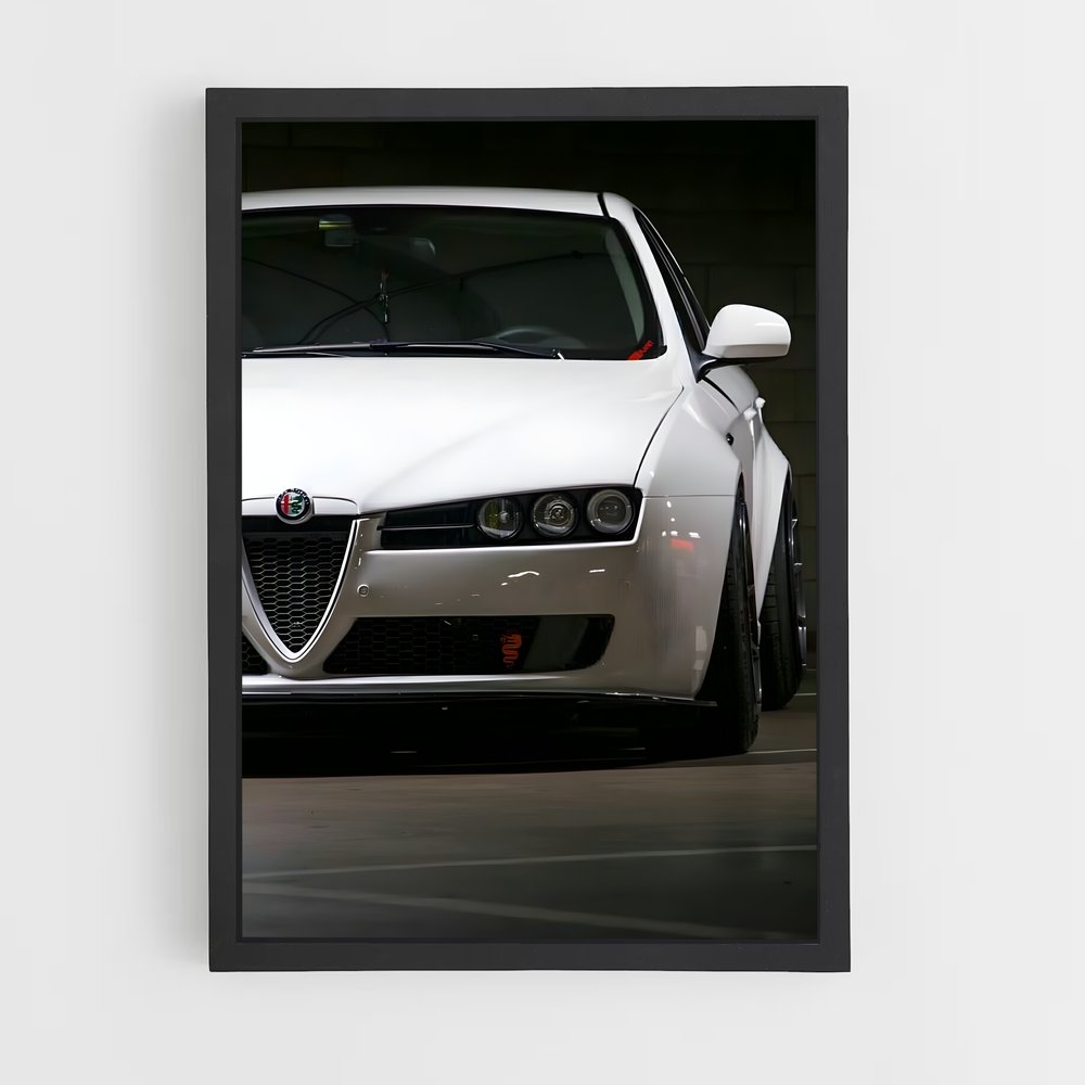 Poster Stationnement Épuré – affiche Alfa Romeo (vue 2)