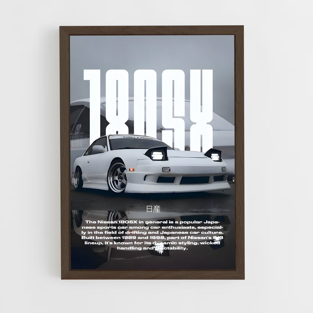 Poster 180sx Dreams – affiche Nissan (vue 5)