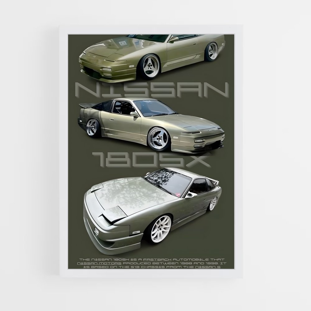 Poster Supra Evolution – affiche Nissan (vue 3)