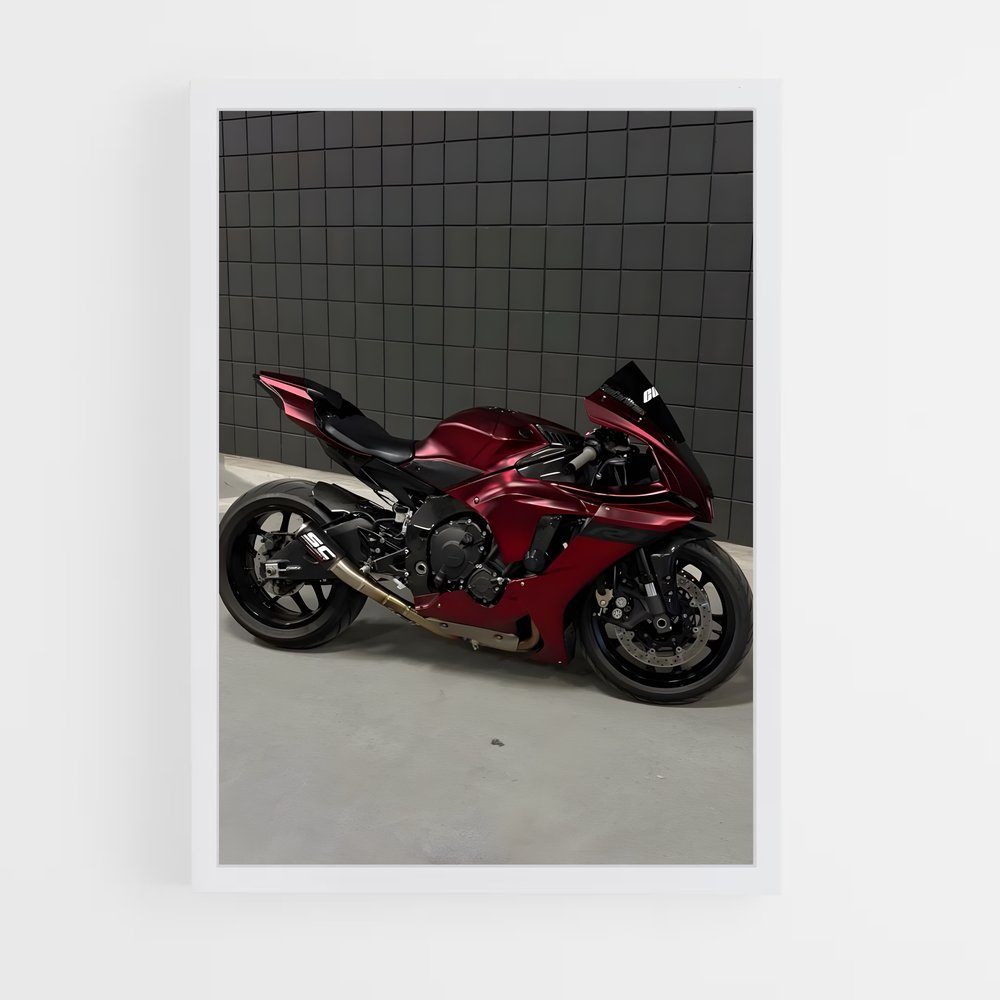 Poster Éclatant Sérénité – affiche Arch Motorcycle (vue 3)