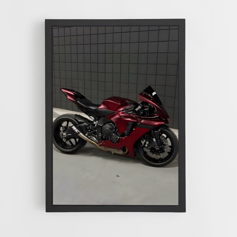 Poster Éclatant Sérénité – affiche Arch Motorcycle (vue 2)
