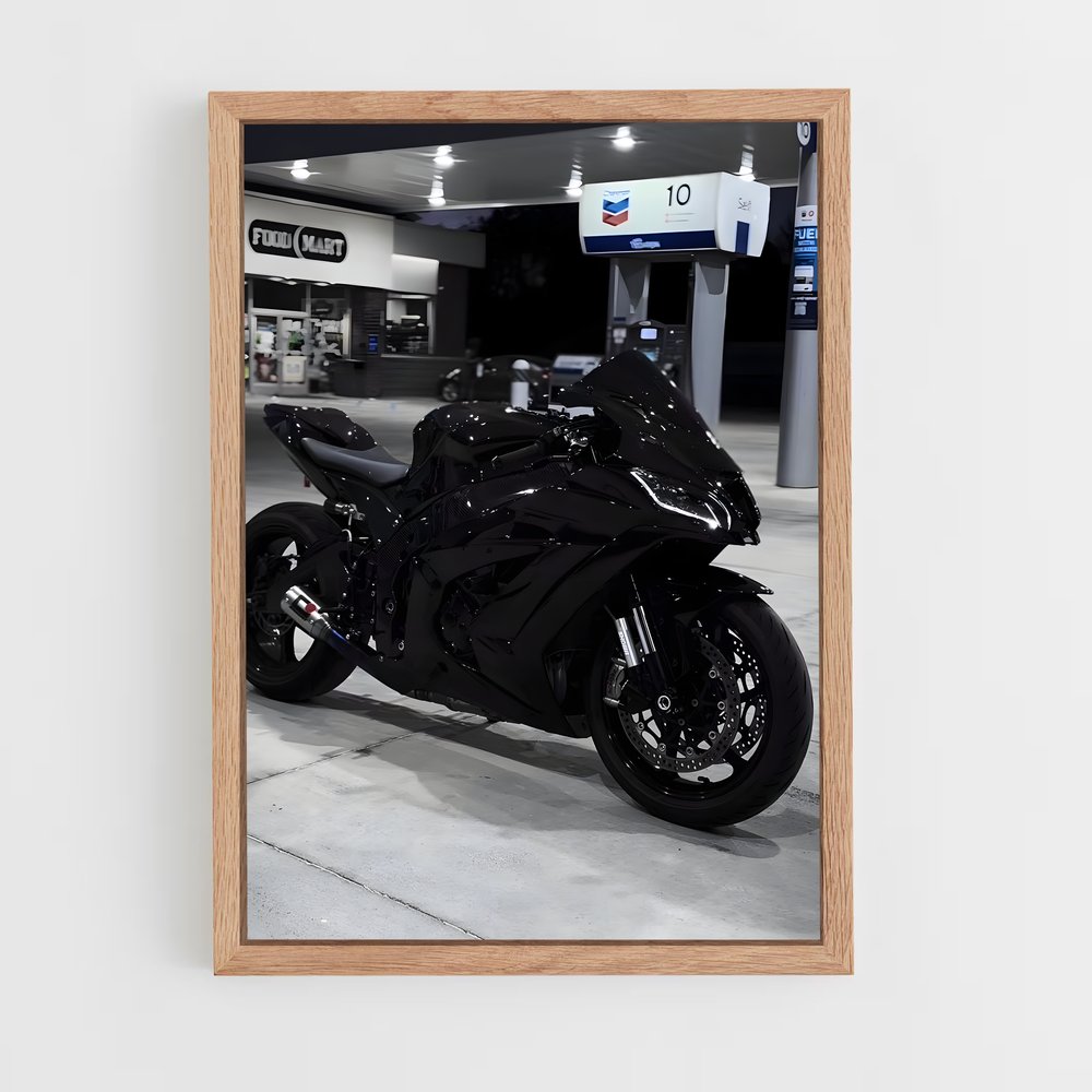 Poster Moto Noire – affiche Arch Motorcycle (vue 4)