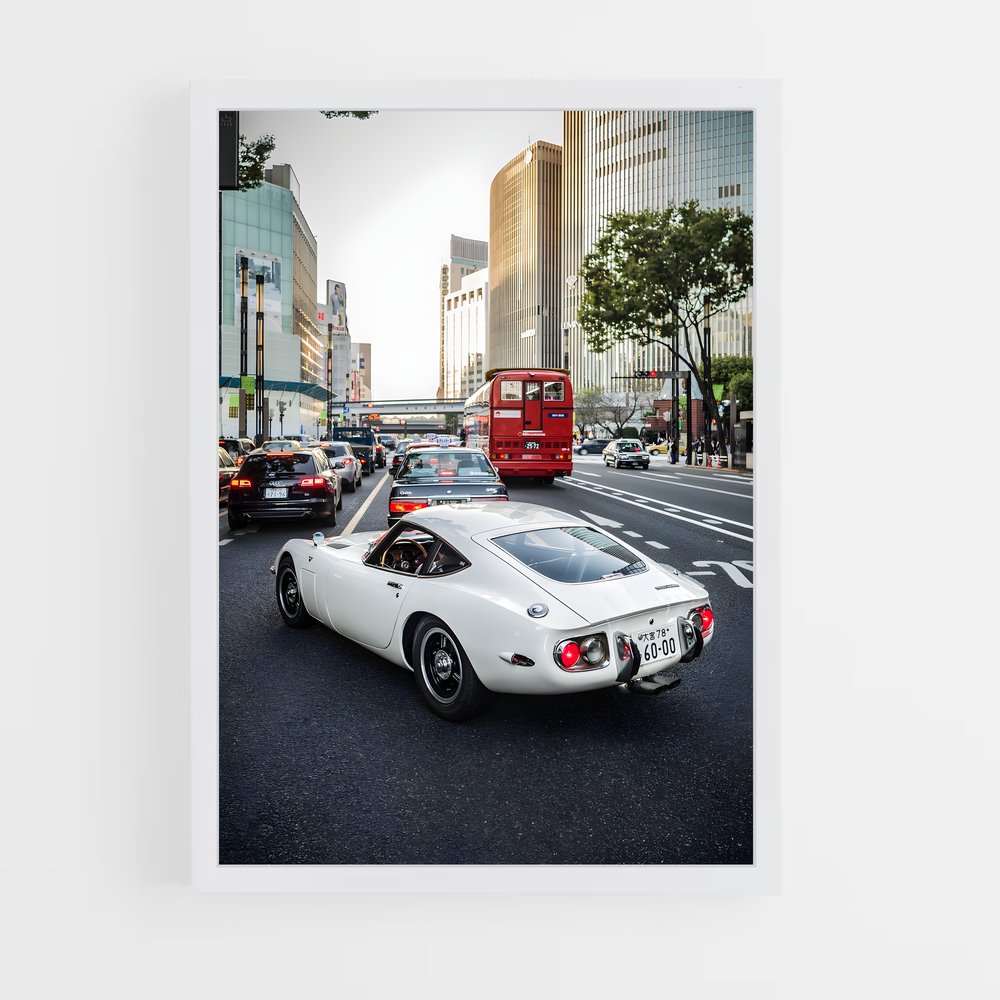 Poster gt magnifique – affiche Toyota (vue 3)