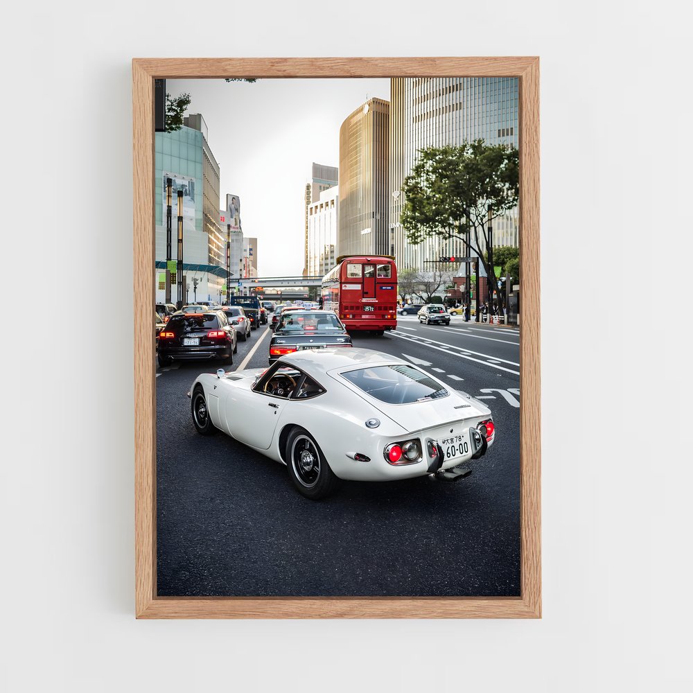 Poster gt magnifique – affiche Toyota (vue 4)