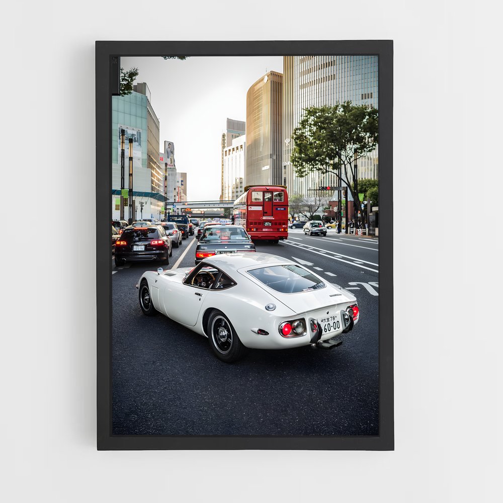 Poster gt magnifique – affiche Toyota (vue 2)