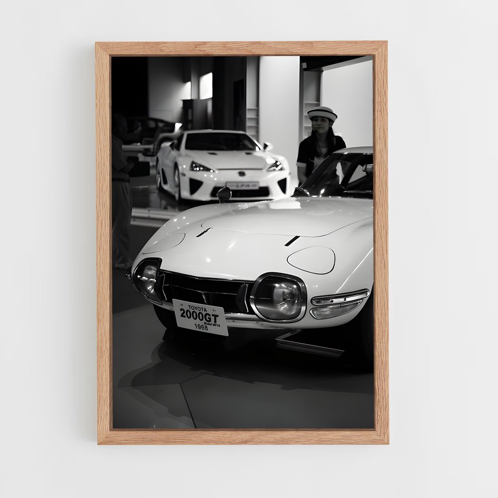 Poster Éclatant 2000GT – affiche Toyota (vue 4)