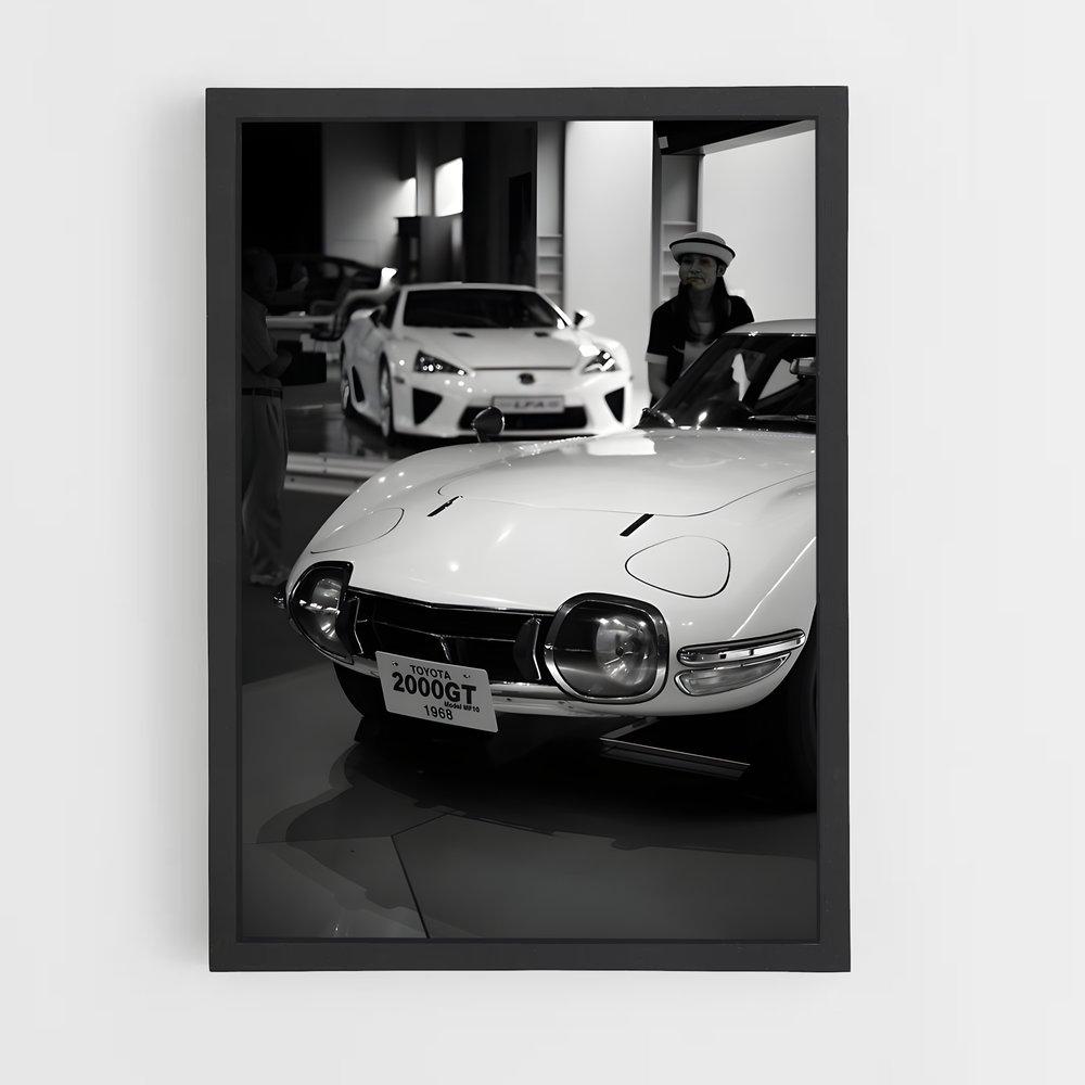 Poster Éclatant 2000GT – affiche Toyota (vue 2)