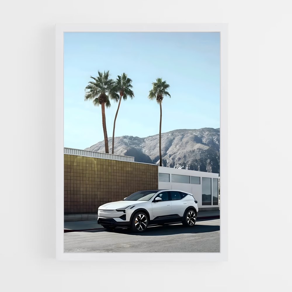 Poster Tesla en Ville – affiche Polestar (vue 3)