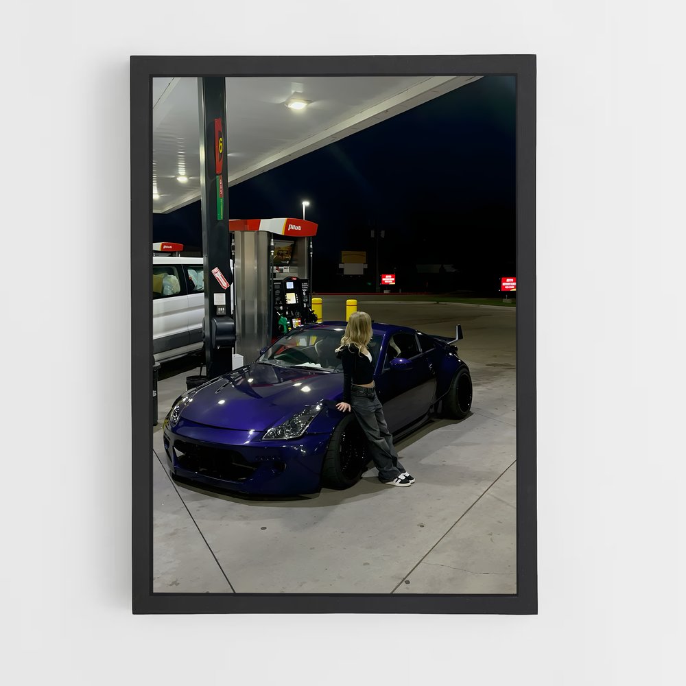 Poster z élégant – affiche Nissan (vue 2)