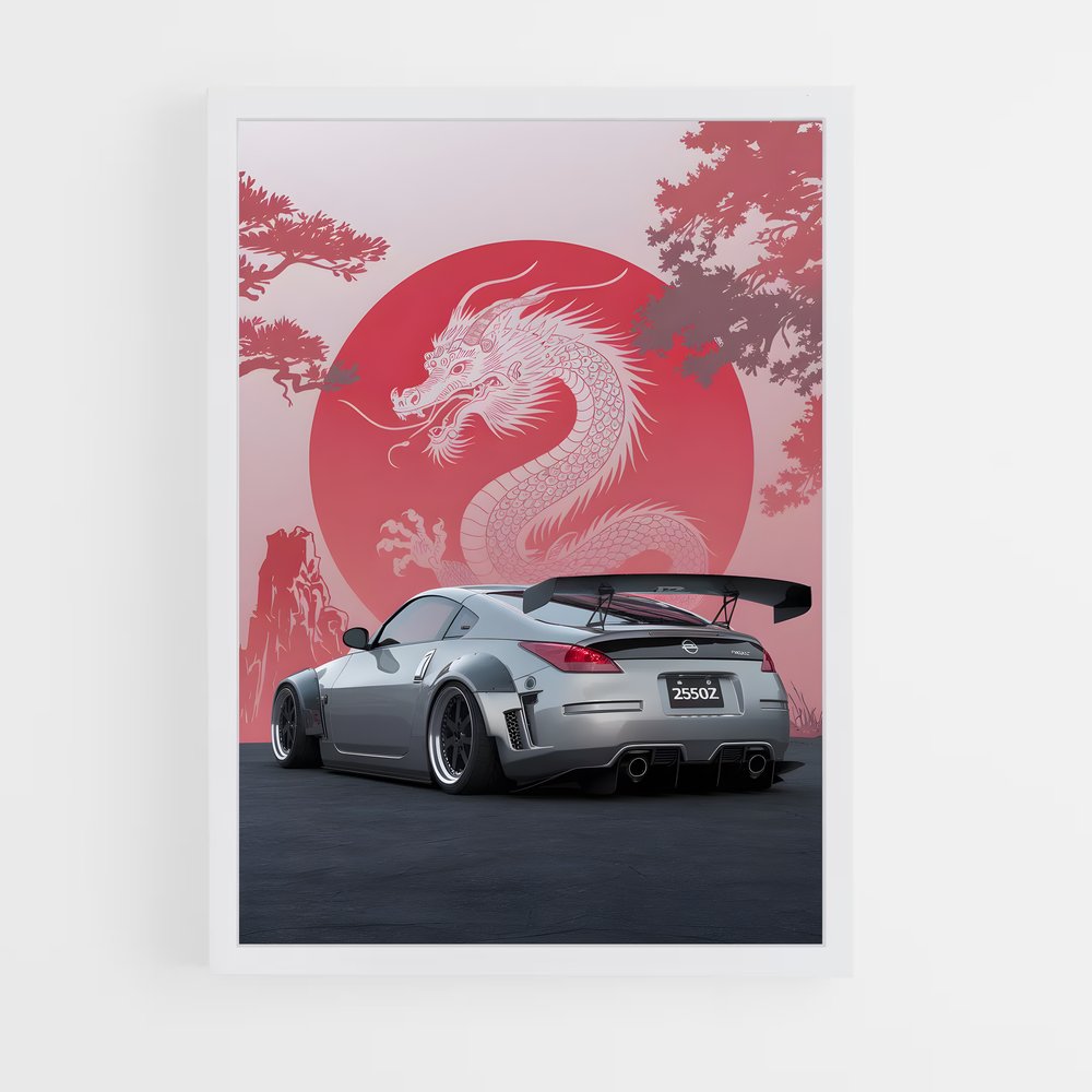 Poster Dragon Rides – affiche Nissan (vue 3)