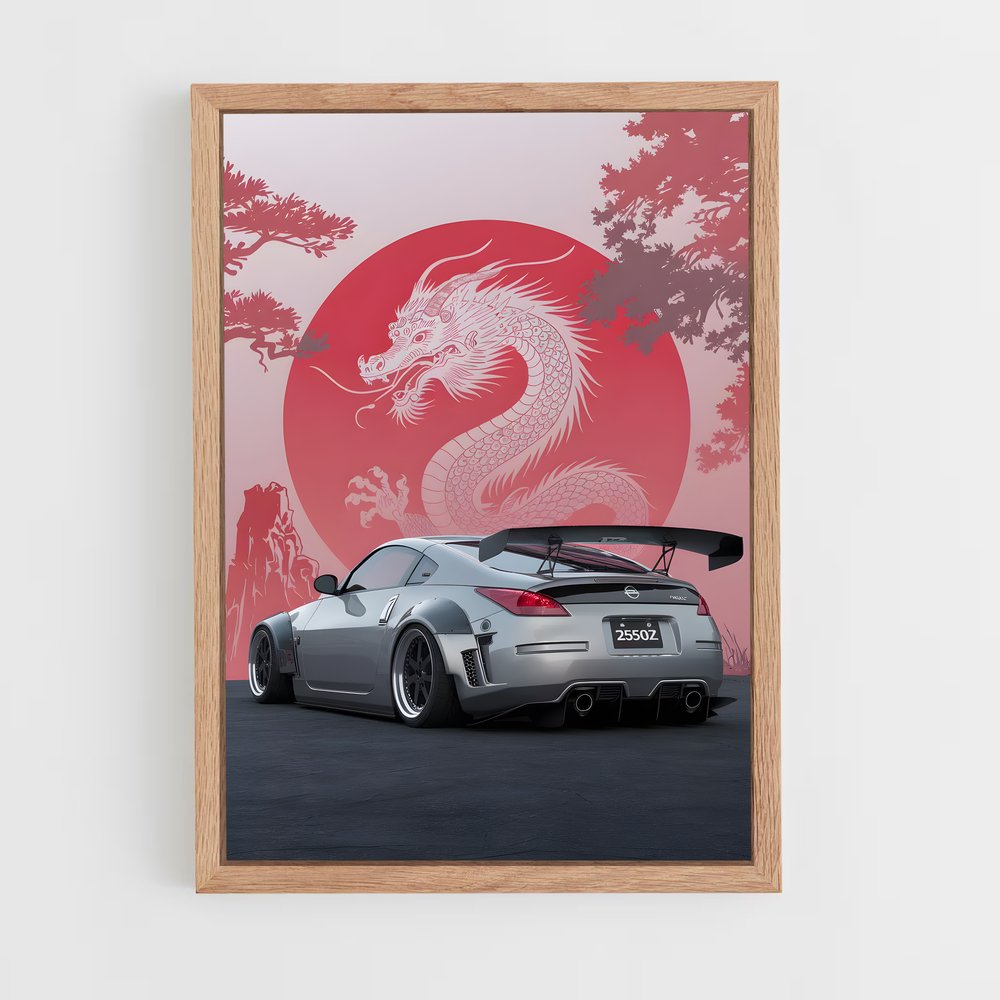 Poster Dragon Rides – affiche Nissan (vue 4)
