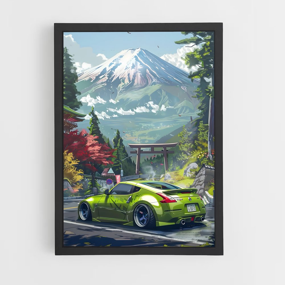Poster z éblouissant – affiche Nissan (vue 2)