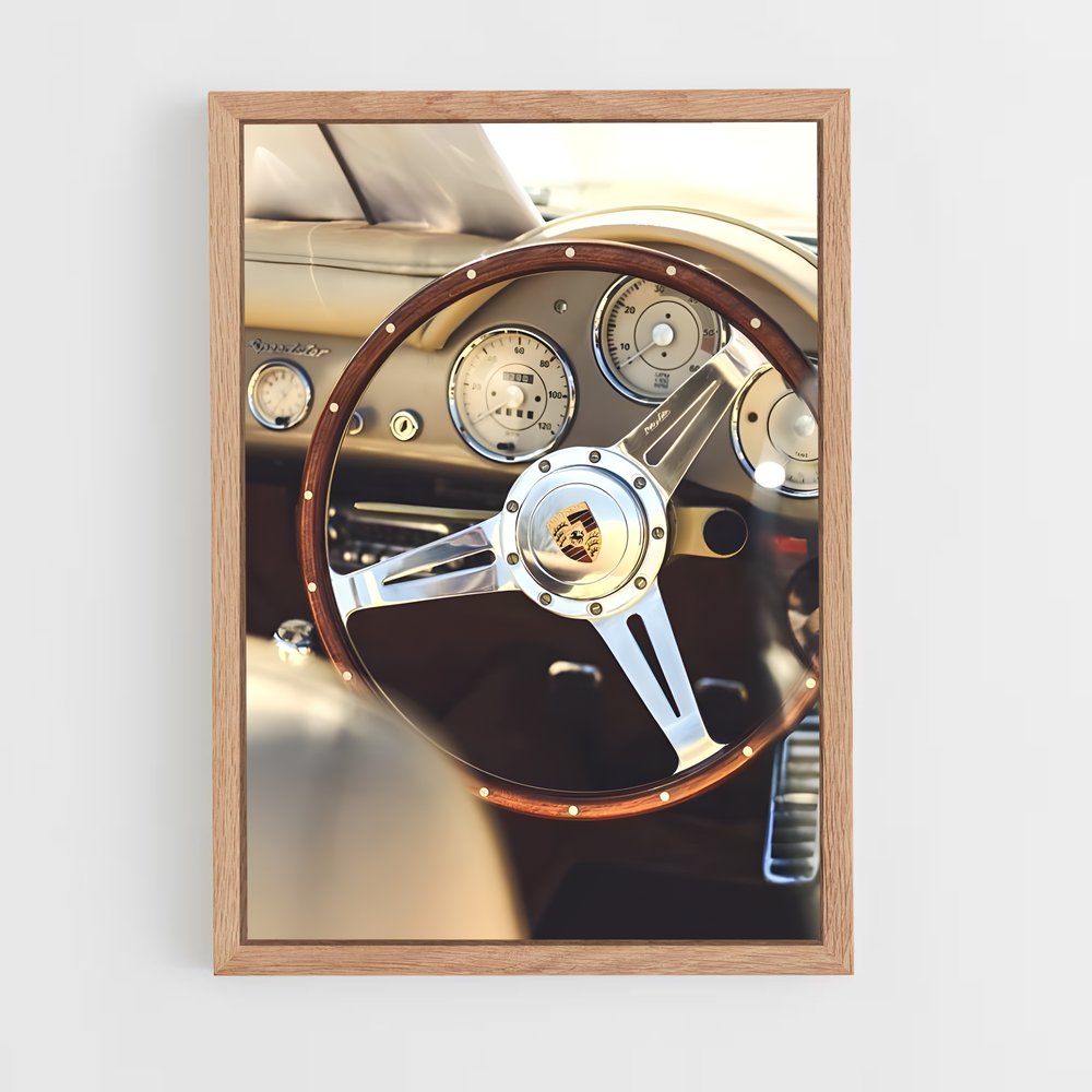 Poster Route 356 – affiche Porsche (vue 4)