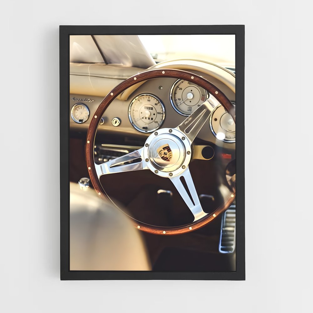 Poster Route 356 – affiche Porsche (vue 2)