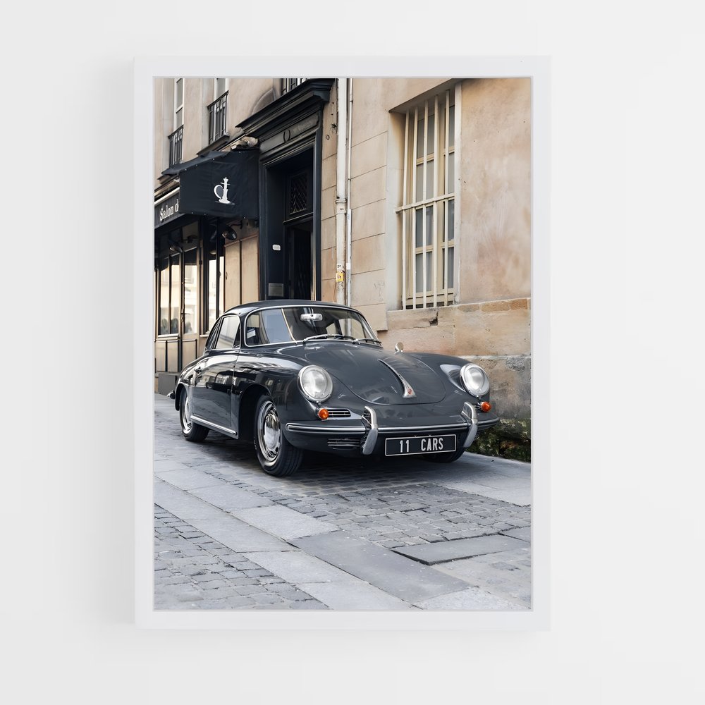 Poster raffiné – affiche Porsche (vue 3)