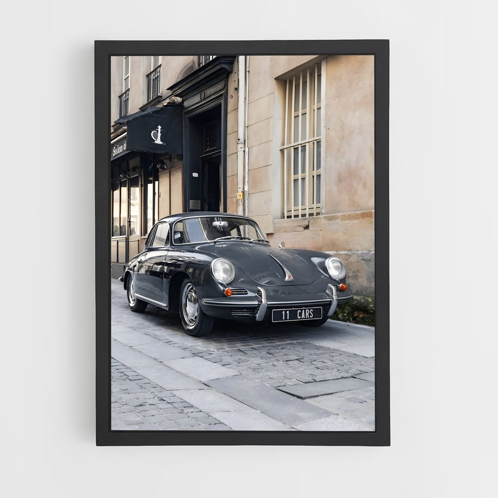 Poster raffiné – affiche Porsche (vue 2)