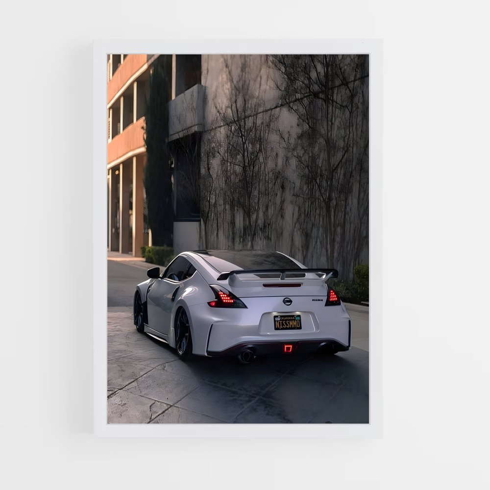 Poster Vrombissant Élégance 370z – affiche Nissan (vue 3)