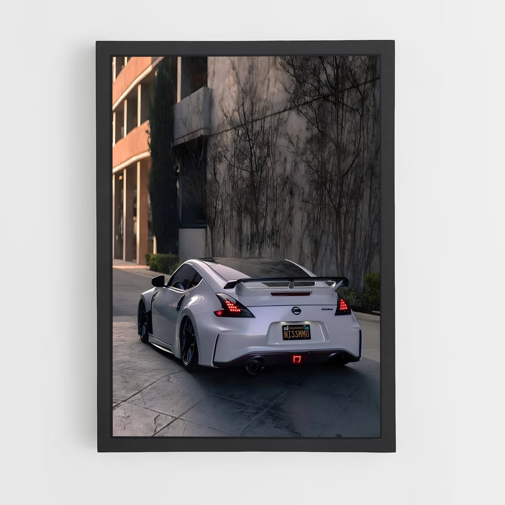 Poster Vrombissant Élégance 370z – affiche Nissan (vue 2)