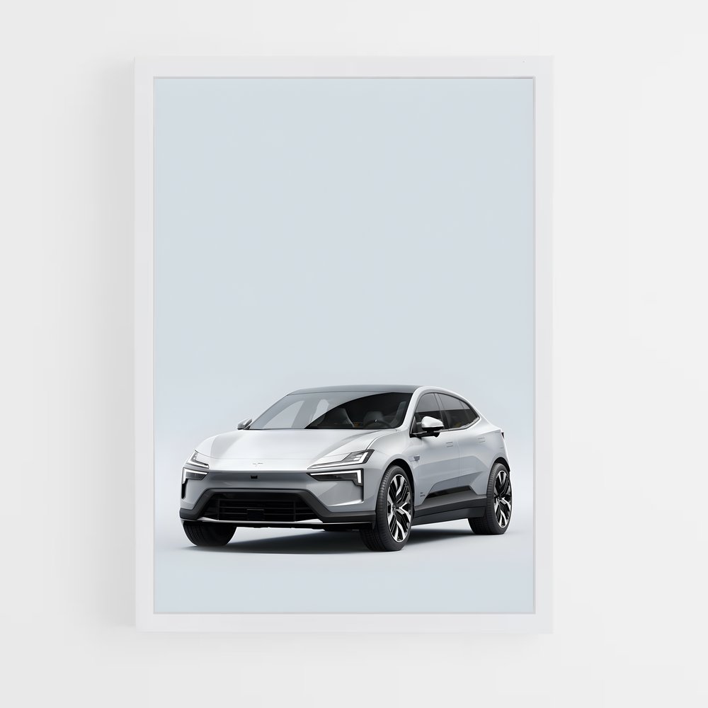 Poster Éclatant Mystique – affiche Polestar (vue 3)