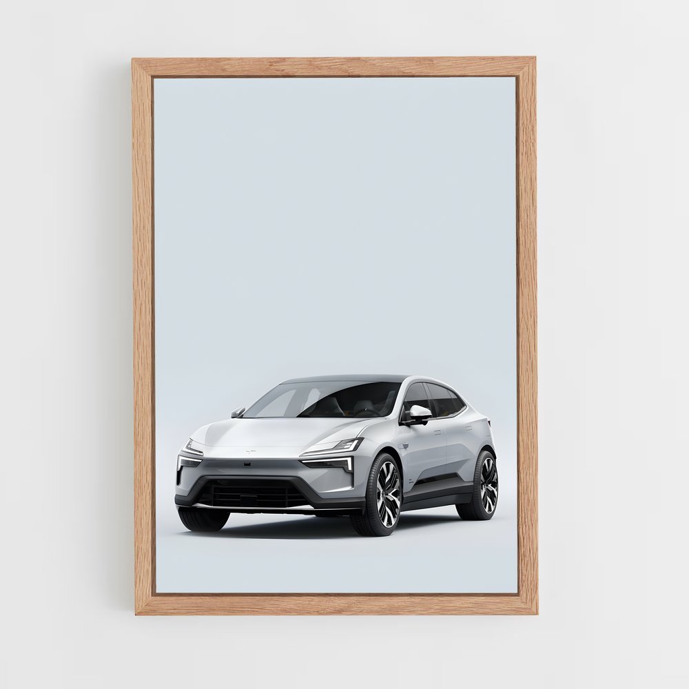 Poster Éclatant Mystique – affiche Polestar (vue 4)