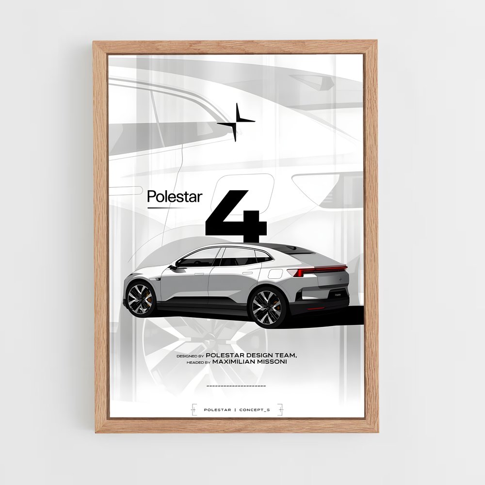 Poster Polar Drift – affiche Polestar (vue 4)