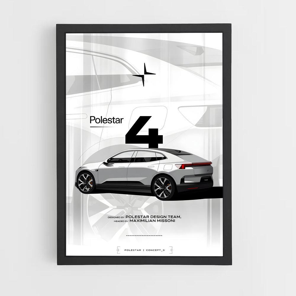 Poster Polar Drift – affiche Polestar (vue 2)