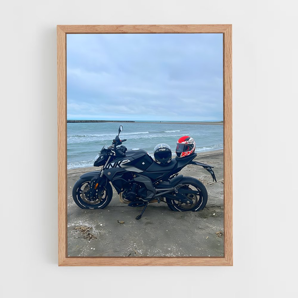 Poster Rider de Plage – affiche CFMOTO (vue 4)
