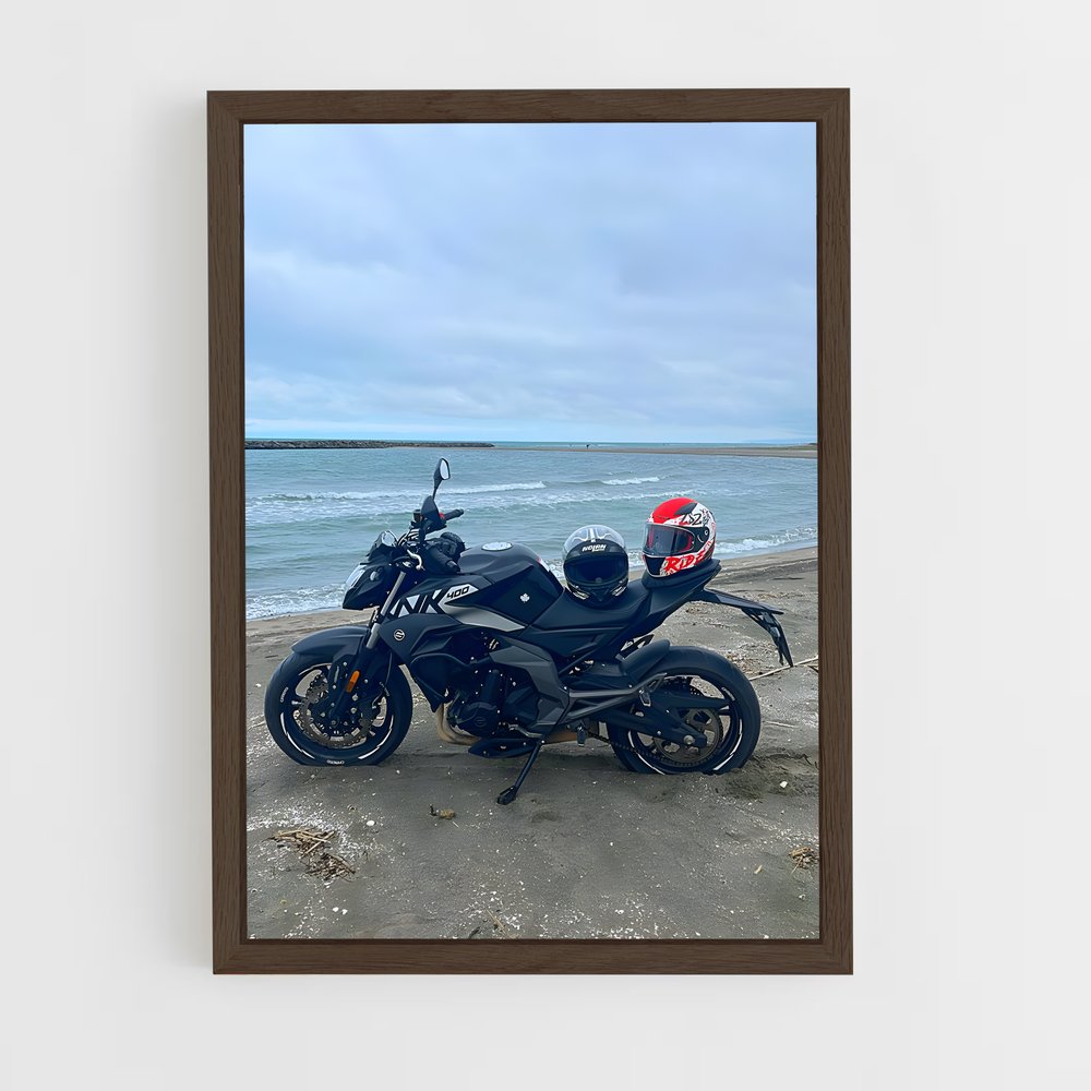 Poster Rider de Plage – affiche CFMOTO (vue 5)