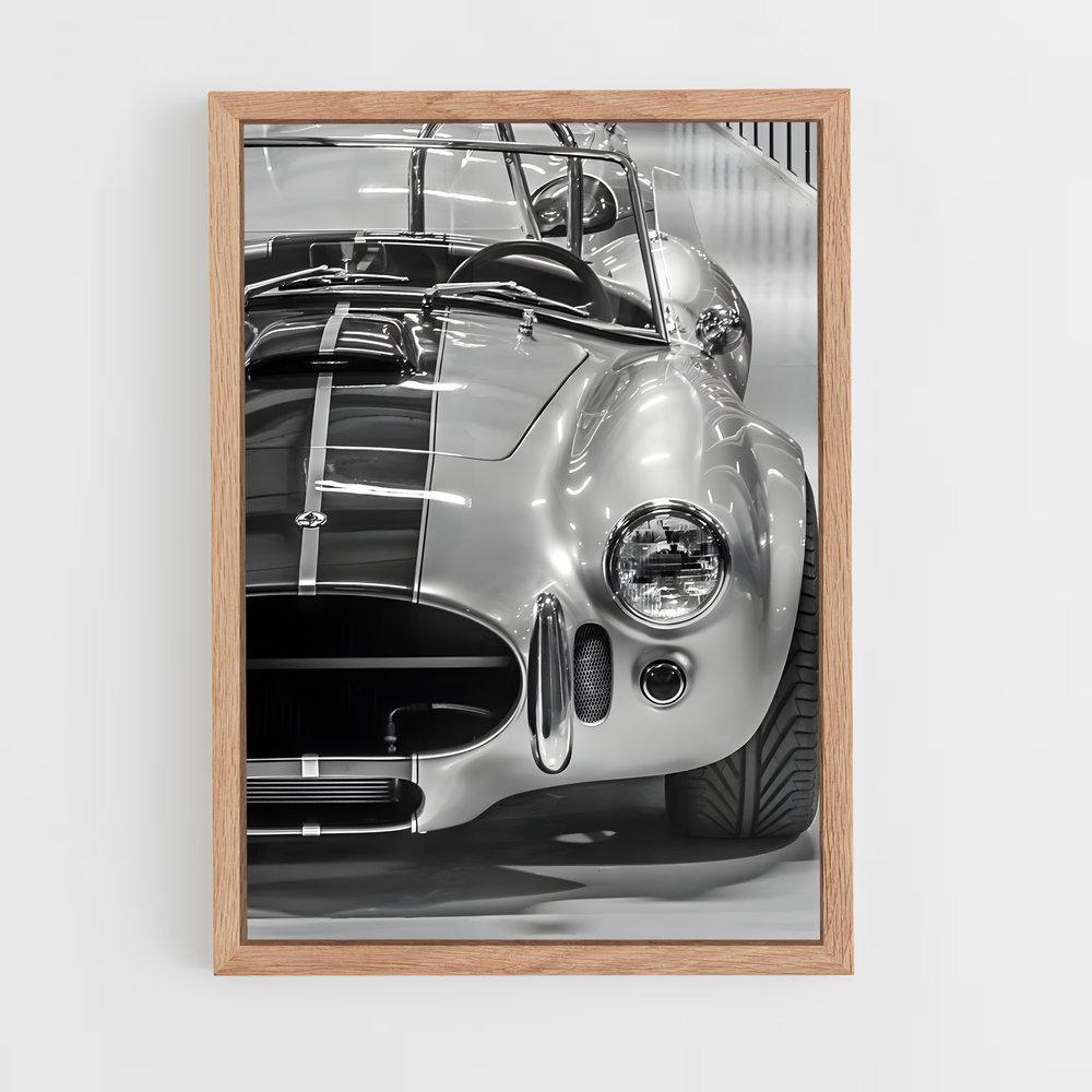 Poster Nostalgie Mécanique – affiche AC Cobra (vue 4)