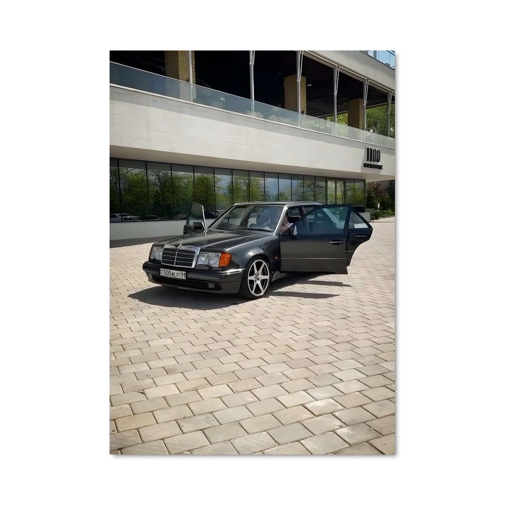Poster Classique Urbain – affiche Mercedes