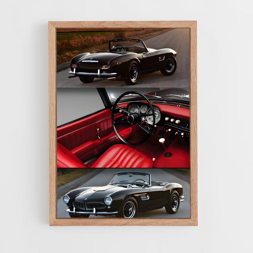 Poster vitesse crépuscule – affiche BMW (vue 4)
