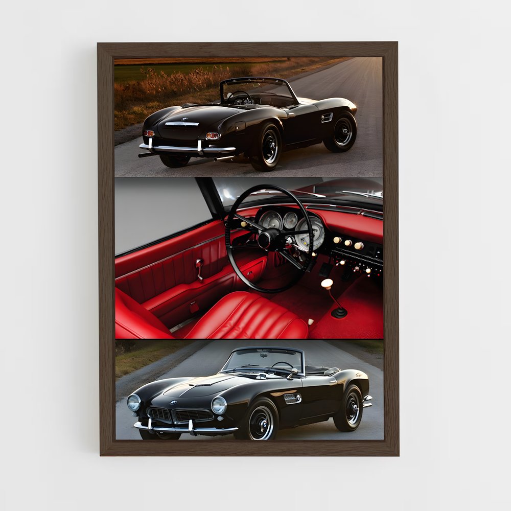Poster vitesse crépuscule – affiche BMW (vue 5)