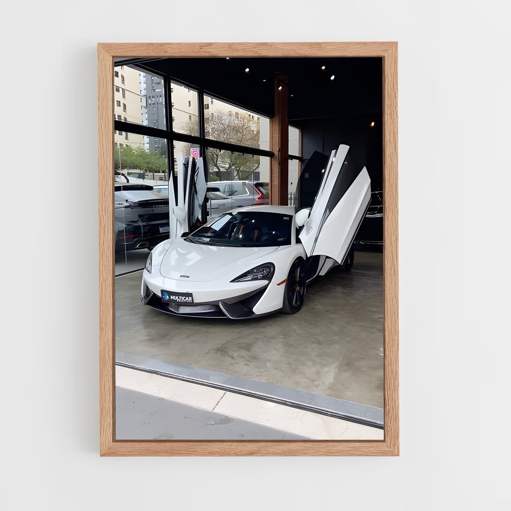 Poster L'Élégance Mécanique – affiche Mclaren (vue 4)