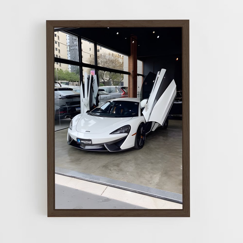 Poster L'Élégance Mécanique – affiche Mclaren (vue 5)