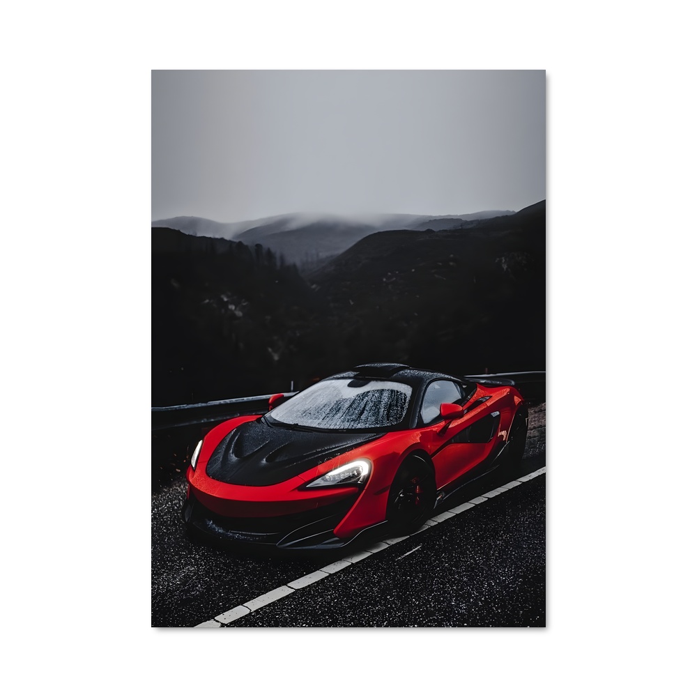 Poster Vitesse élégance montée