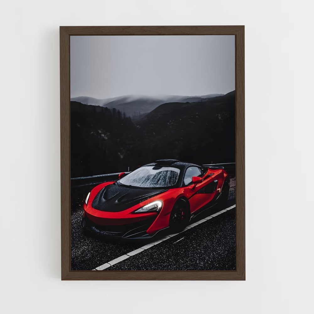 Poster Vitesse élégance montée – affiche Mclaren (vue 5)