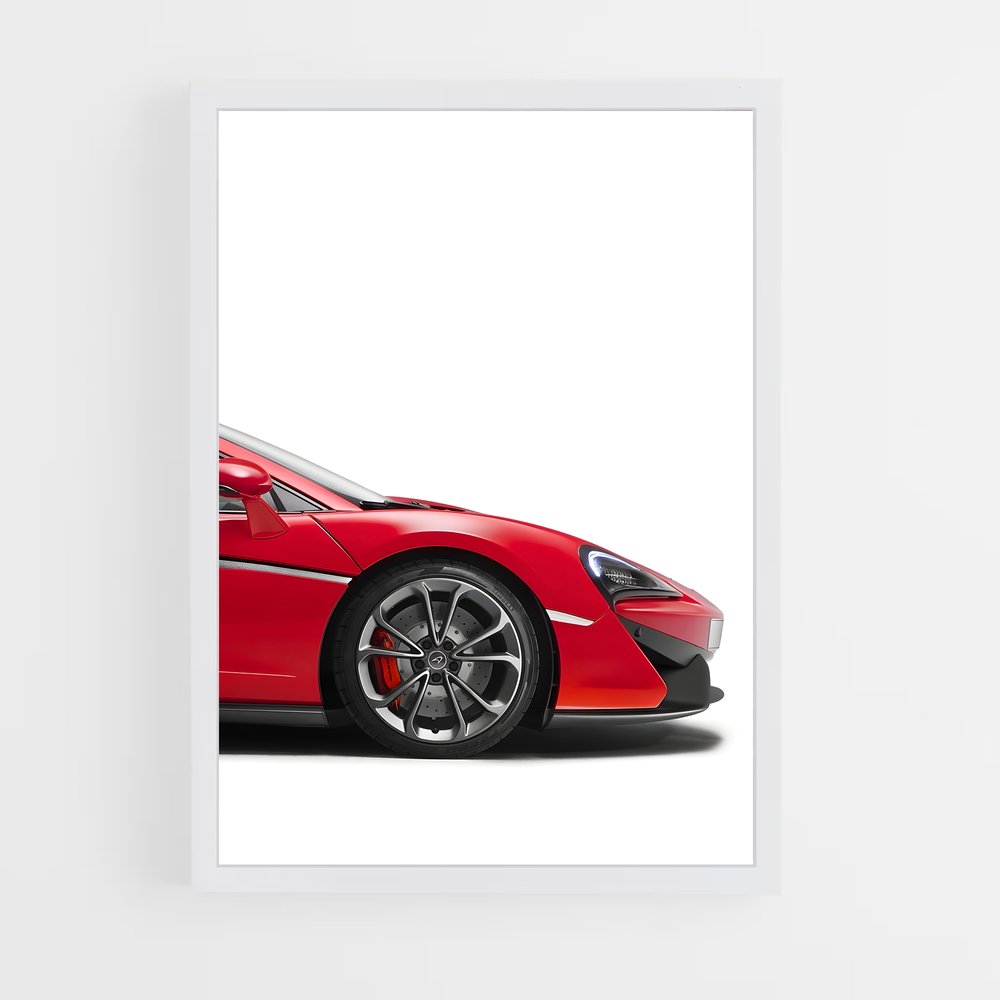 Poster McLaren Rouge Passion (vue 3)