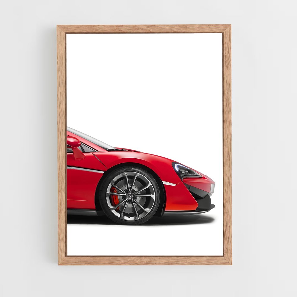 Poster McLaren Rouge Passion (vue 4)