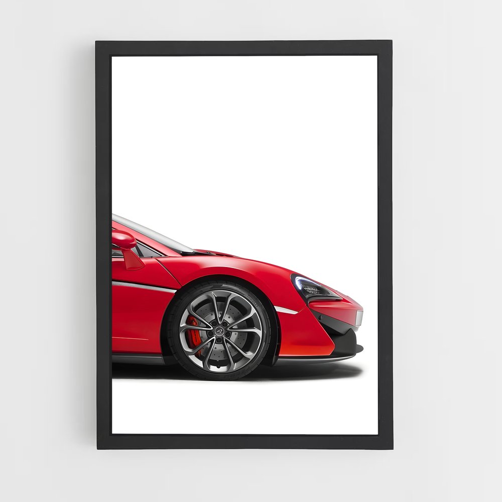 Poster McLaren Rouge Passion (vue 2)