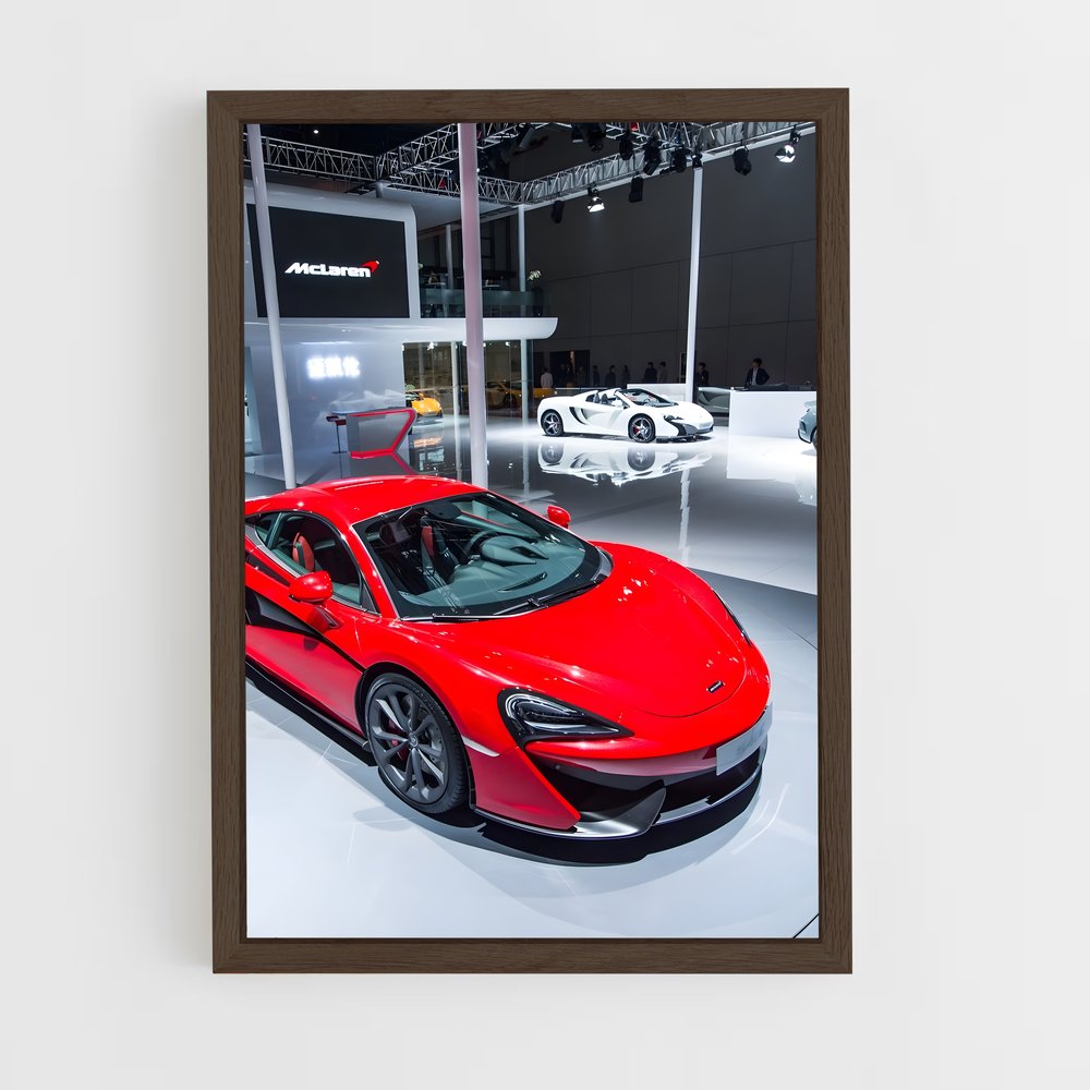 Poster Hypercar McLaren 540C (vue 5)