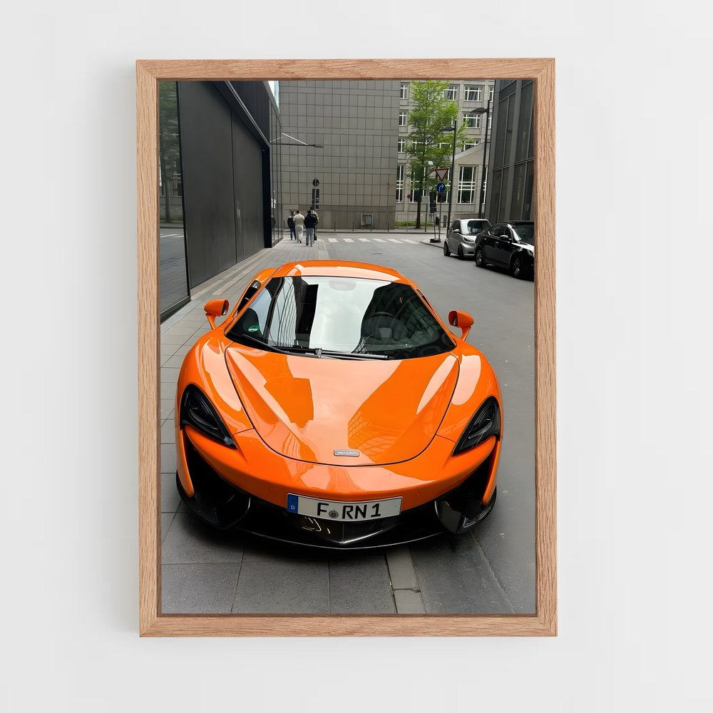 Poster McLaren Orange Rush (vue 4)