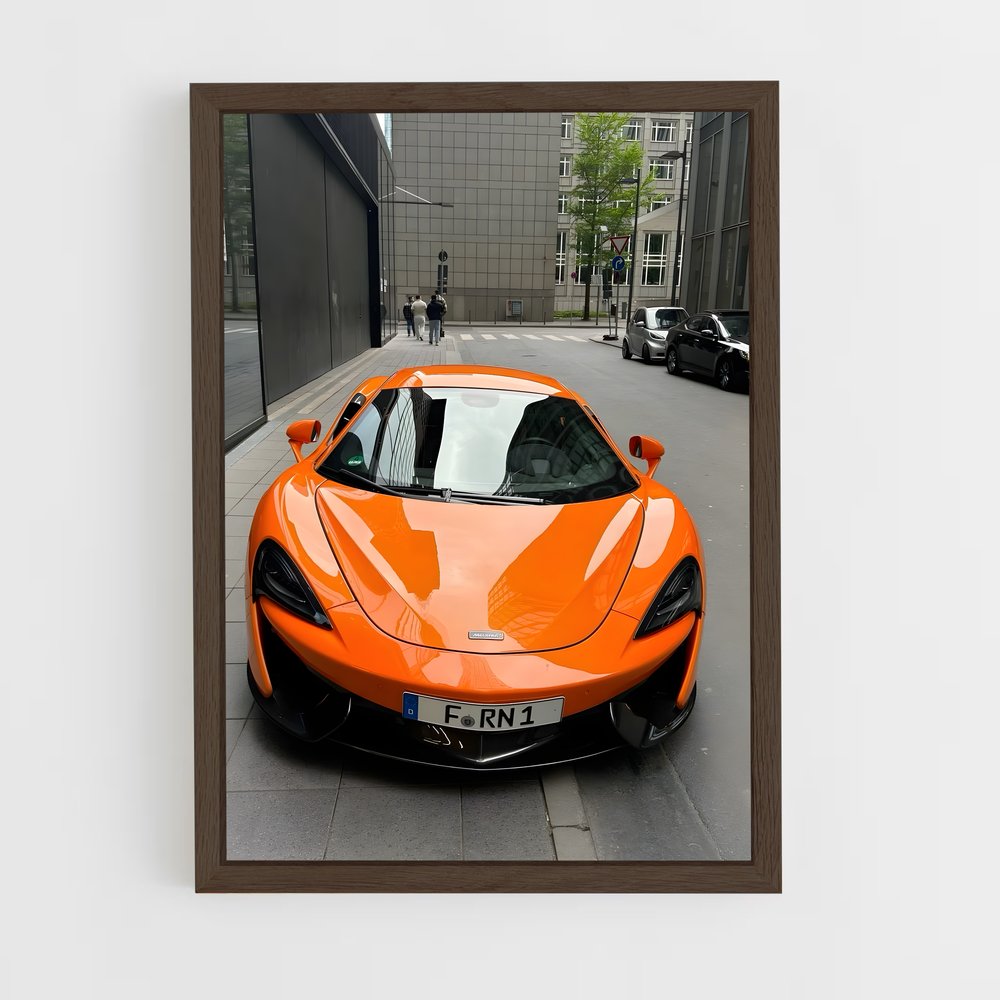 Poster McLaren Orange Rush (vue 5)
