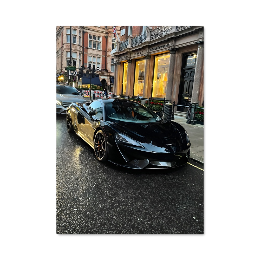 Poster puissance automobile