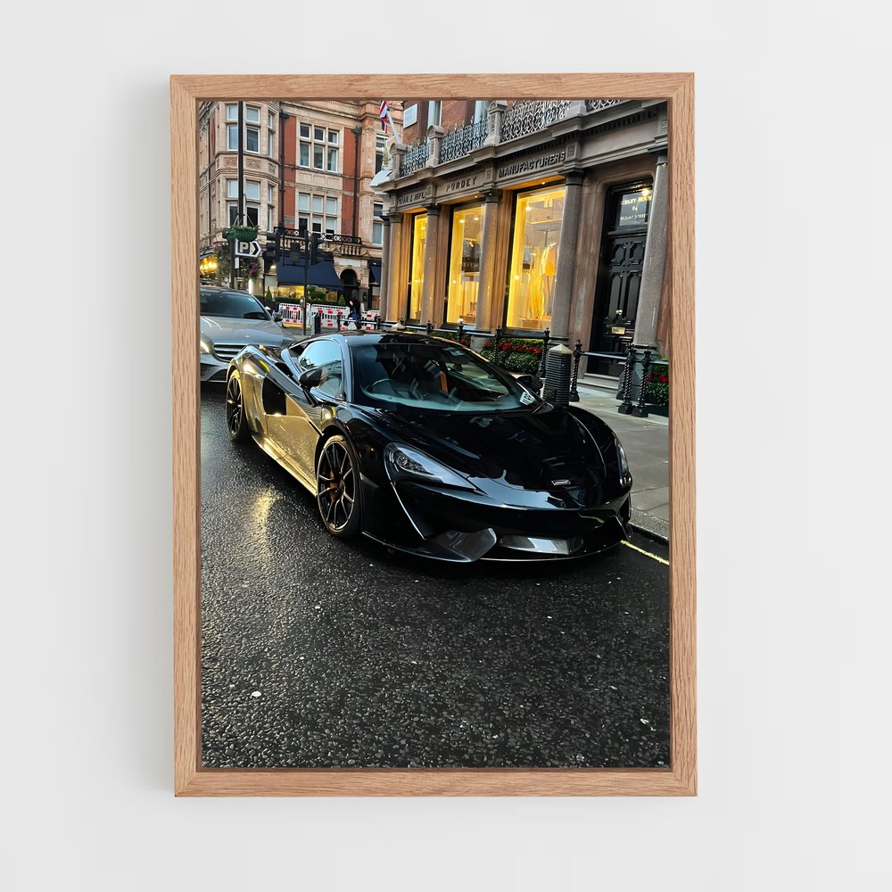 Poster puissance automobile – affiche Mclaren (vue 4)